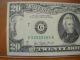 Lucky 1977 $20 Federal Note Fancy Solid Serial 55555555 Pcgs 58ppq About Small Size Notes photo 1