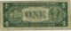 One Dollar Silver Certificate Note - Series 1935 E - M 04672620 I Small Size Notes photo 1
