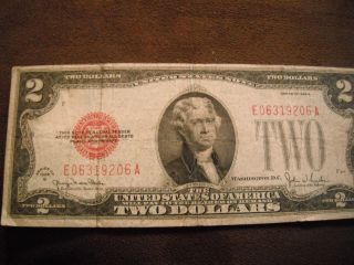 2 Dollar 1928 Silver Certificate photo