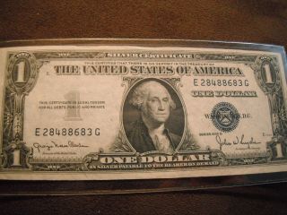 1935d Silver Certificate Uncirculated photo