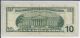 1999 $10 Star Note Dallas 6 Digit Serial U.  S. Small Size Notes photo 1