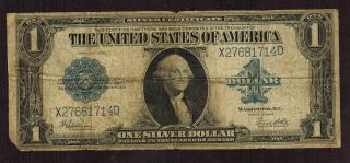 $1 1923 Silver Certificate More Currency 4 A) photo