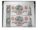 1800 ' S Uncut Sheet $5 $5 $10 $10 Red Hagerstown Md Bank Notes Crisp Us Currency Paper Money: US photo 1