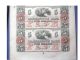 1800 ' S Uncut Sheet $5 $5 $10 $10 Red Hagerstown Md Bank Notes Crisp Us Currency Paper Money: US photo 2
