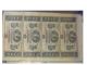 1800 ' S Uncut Sheet $5 $5 $5 & $5 Cino Citizens Bank La Notes Crisp Us Currency Paper Money: US photo 1