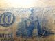 $10 Government Of Texas Money Rare Houston Nov.  1 1838 No.  1385 - Not Replica Paper Money: US photo 8