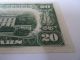 1950 A Andrew Jackson 20 Dollar Bill Small Size Notes photo 6
