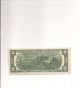 1976 $2 Frn Atlanta F Sn F08206097a Cu Unc Shift And Cutting Error Note Small Size Notes photo 1