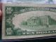 1929 $10 National Currency Indianapolis,  In Fr 1801 Type I Rare F/vf Paper Money: US photo 4