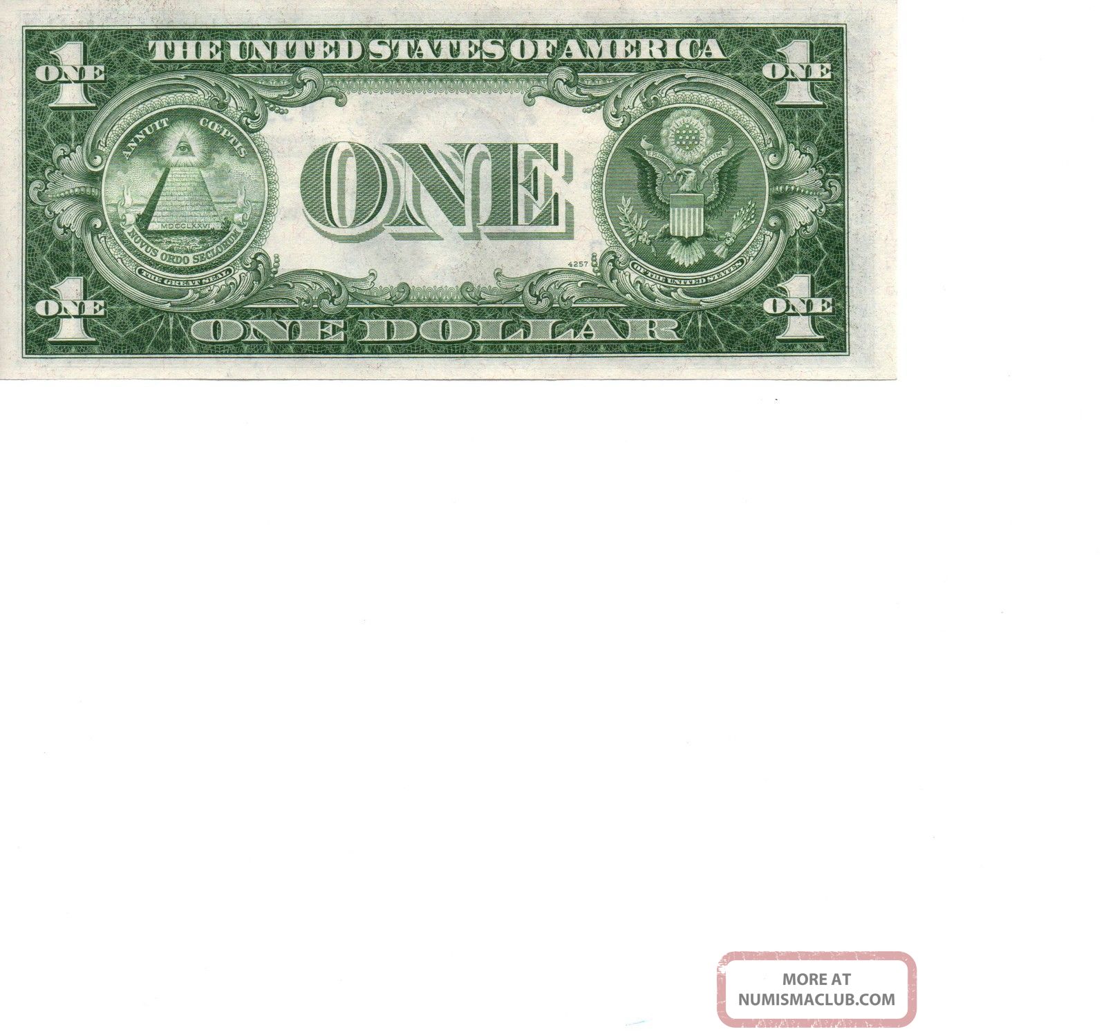 1935c $1 00 Silver Certificate Choice Uncirculated Crisp