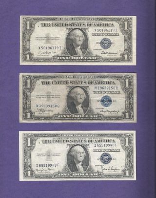 1935 $1 Silver Certificate Birth Year Gift 1961,  1963,  1994,  2006,  2007,  Choose One photo