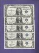 Fr 1611 Us 1935b $1 Silver Certificate Note Different Blocks Choose One Of 30 Small Size Notes photo 6