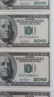 Us $100 Bills Federal Reserve Notes 5 Hundreds Us Paper Money Small Size Notes photo 2