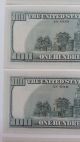 Us $100 Bills Federal Reserve Notes 5 Hundreds Us Paper Money Small Size Notes photo 6