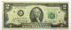 American Two Dollar Bill 1978 Error In Cutting Misaligned Circulated + Paper Money: US photo 9