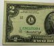 American Two Dollar Bill 1978 Error In Cutting Misaligned Circulated + Paper Money: US photo 10
