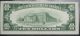 1950 B Ten Dollar Federal Reserve Note Chicago Grading Au Off Center 3618e Pm5 Small Size Notes photo 1