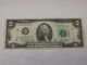 Two Dollar Bill 1976 Jefferson Green Seal Series 1976 Small Size Notes photo 6