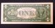 Vintage Us Currency,  Unc Silver Certificate $1.  00 Small Size Notes photo 2