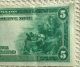 1914 Series - Five Dollar Federal Reserve Note - Large Size Bill Large Size Notes photo 6