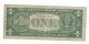 Star Note 1957 Silver Certificate Blue Seal 77542785a $1.  Bill W/info Card Small Size Notes photo 4