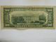 1950d Twenty Dollar $20.  00 Federal Reserve D Series Note Small Size Notes photo 1