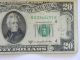 1950d Twenty Dollar $20.  00 Federal Reserve D Series Note Small Size Notes photo 3