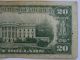 1950d Twenty Dollar $20.  00 Federal Reserve D Series Note Small Size Notes photo 5