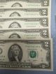 20 Consecutive 2009 2 (two) Dollar Bills Paper Money: US photo 1