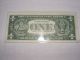 1963 B Five Consecutive Uncirc.  $1 Federal Reserve Notes Joseph W.  Barr Small Size Notes photo 7