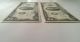 (2) 2 Dollar Bills 1976 Federal Reserve Us Paper Money Richmond & Philadelphia Small Size Notes photo 4