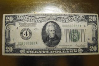 1928 B $20 Frn 