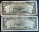 One 1934d $5 Silver Certificate & One 1963 $5 United States Note (a18878810a) Small Size Notes photo 1