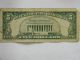 1963a Five Dollar ($5.  00) Federal Reserve A Series Low Serial Star Note Small Size Notes photo 1