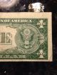 Rare Old 1935 - F U.  S.  Blue Seal $1 One Dollar Bill Silver Certificate Error? Small Size Notes photo 9