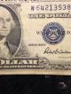 Rare Old 1935 - F U.  S.  Blue Seal $1 One Dollar Bill Silver Certificate Error? Small Size Notes photo 4