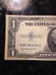 Rare Old 1935 - F U.  S.  Blue Seal $1 One Dollar Bill Silver Certificate Error? Small Size Notes photo 1