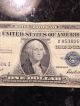 Rare Old 1935 - F U.  S.  Blue Seal $1 One Dollar Bill Silver Certificate Error? Small Size Notes photo 2
