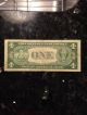 Rare Old 1935 - G U.  S.  Blue Seal $1 One Dollar Bill Silver Certificate Error? Small Size Notes photo 6