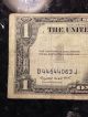 Rare Old 1935 - G U.  S.  Blue Seal $1 One Dollar Bill Silver Certificate Error? Small Size Notes photo 1