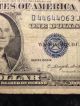 Rare Old 1935 - G U.  S.  Blue Seal $1 One Dollar Bill Silver Certificate Error? Small Size Notes photo 4