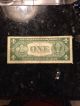 Rare Old 1935 - G U.  S.  Blue Seal $1 One Dollar Bill Silver Certificate Error? Small Size Notes photo 6