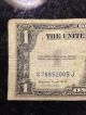 Rare Old 1935 - G U.  S.  Blue Seal $1 One Dollar Bill Silver Certificate Error? Small Size Notes photo 1