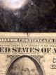 Rare Old 1935 - G U.  S.  Blue Seal $1 One Dollar Bill Silver Certificate Error? Small Size Notes photo 5
