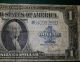 1923 $1 Dollar Bill Old Us Bank Note Paper Money Currency Blue Stamp Silver One Large Size Notes photo 2