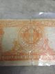 United States Twenty Dollar ($20) Gold Certificate From 1922 Large Size Notes photo 11