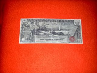 Series Of 1896 C61 One Dollar Silver Certificate photo