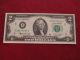 2 1976 $2 Notes Canceled Stamp Juyl 4 1976 Uncirculated In Sequence Small Size Notes photo 1