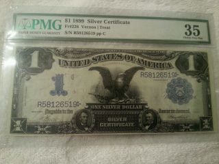 1899 Silver Certificate $1 Note Fr 228 / Pmg 35 photo