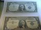 Four (4) Silver Certificates - 3 Uncirculate/1 Circulated Small Size Notes photo 1